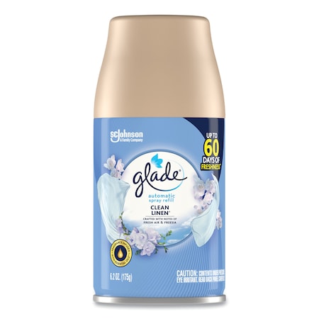 Glade Automatic Air Freshener Clean Linen 62 oz SJN337568
